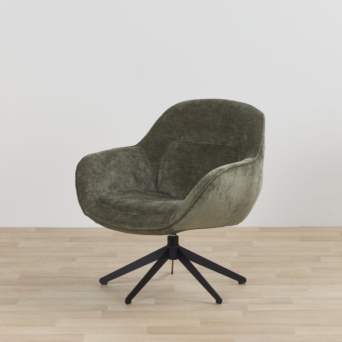 Fauteuil pivotant Brynn - Vert forêt