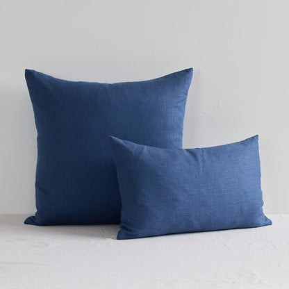 Coussin en lin Jasper - Océan - 50 x 50