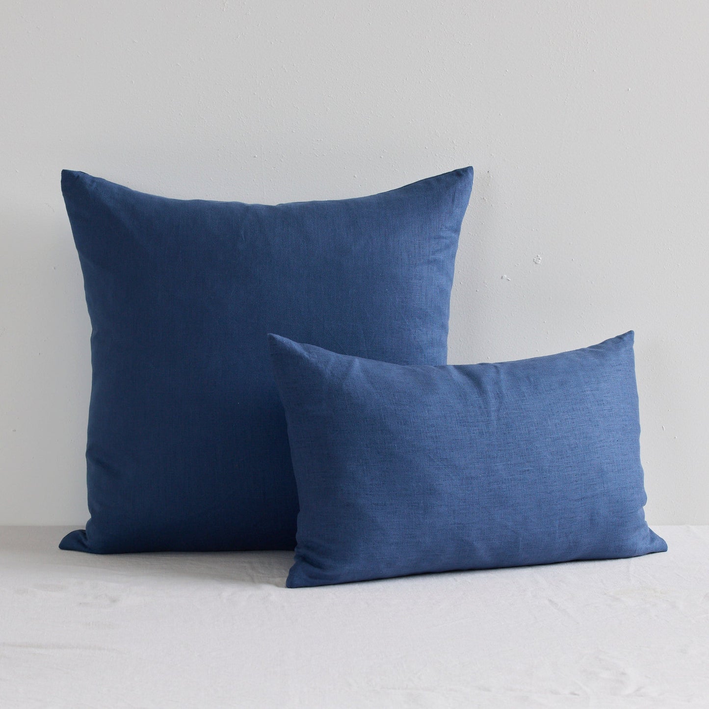 Coussin en lin Jasper - Océan - 30 x 50