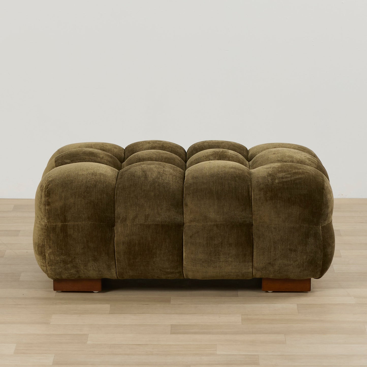 Pouf Tiber - Vert olive