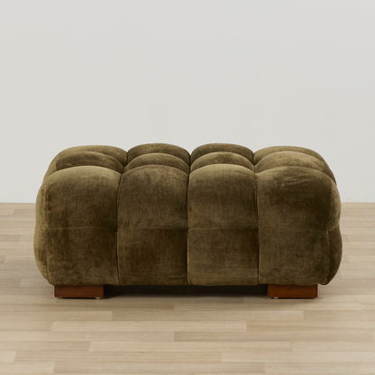 Pouf Tiber - Vert olive