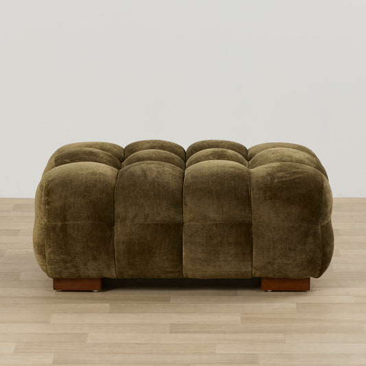 Pouf Tiber - Vert olive