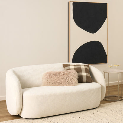 Canapé 2 places Marana - Crème