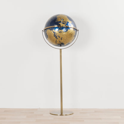 Terra Globe Standing - Minuit/Or
