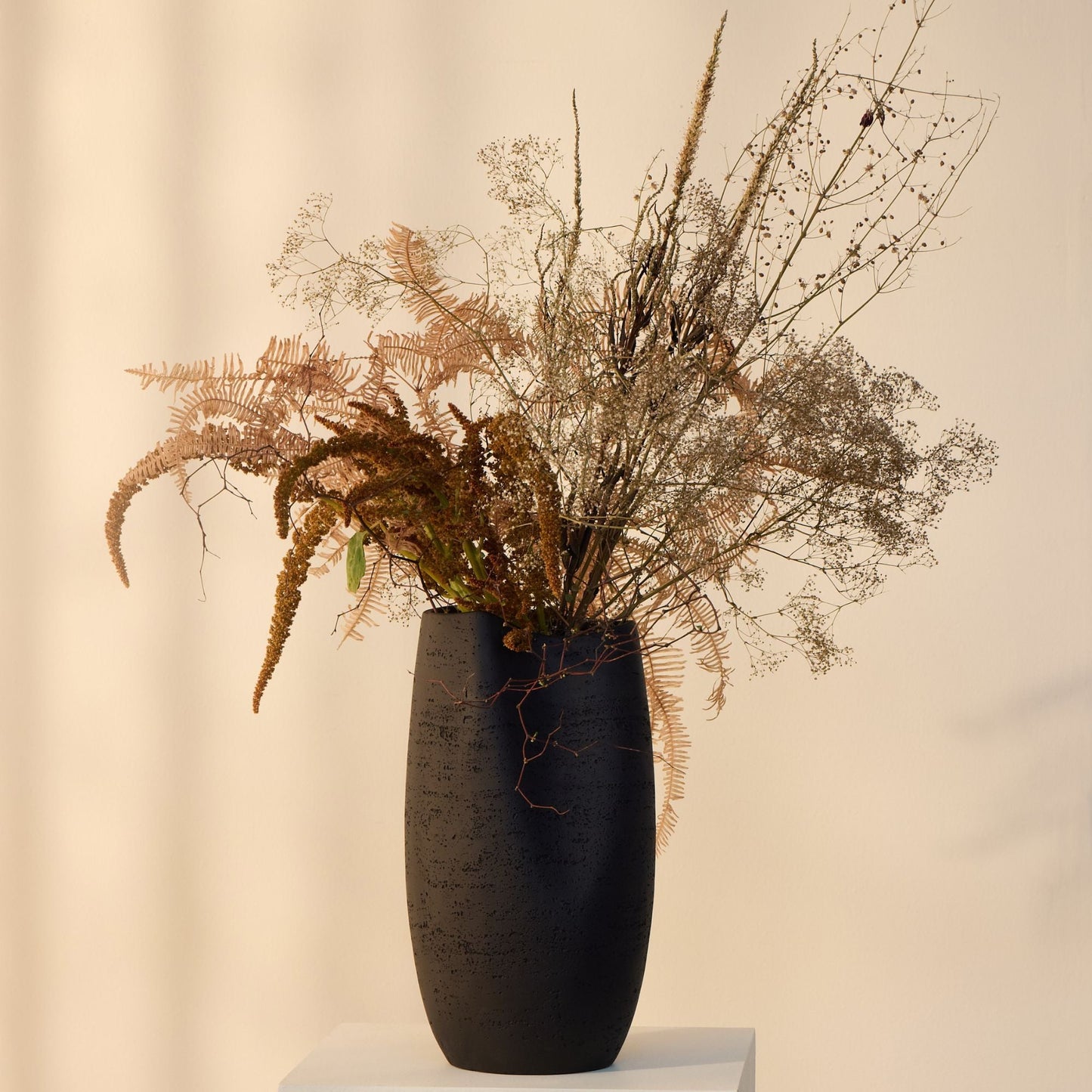 Vase irrégulier - Noir