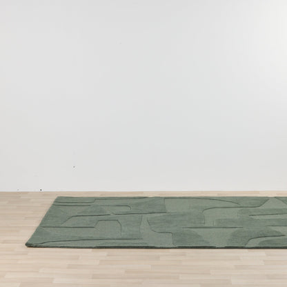 Tapis en laine Odin - Forêt - 300 cm