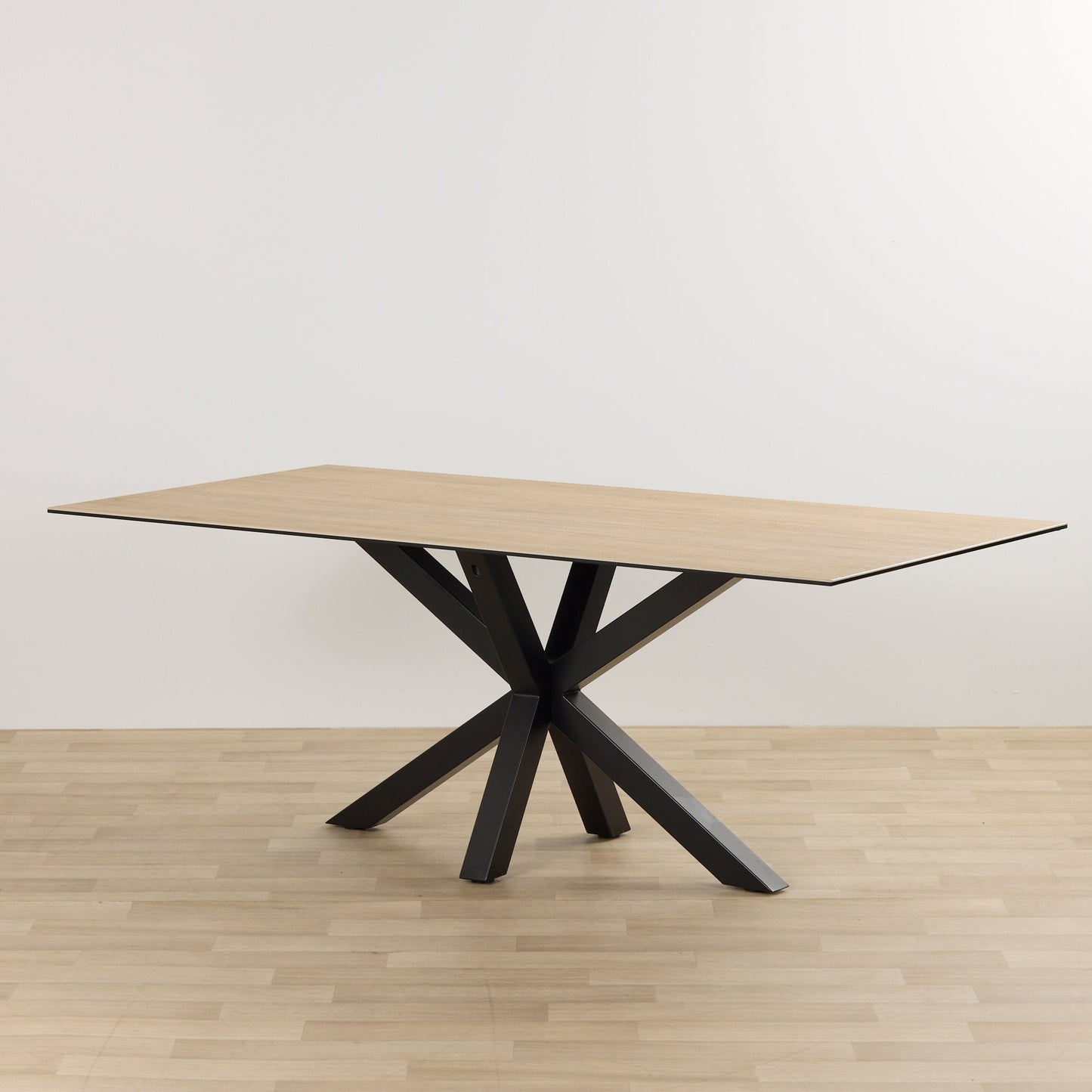 Table de salle à manger Larcom - 100 x 200 cm - Céramique
