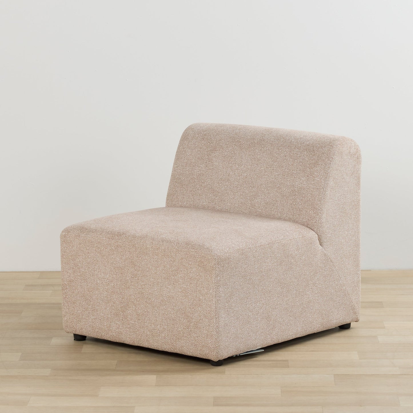 Siège modulaire Bernie sans accoudoirs - Naturel