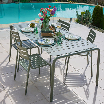 Table à manger Santora - Verte