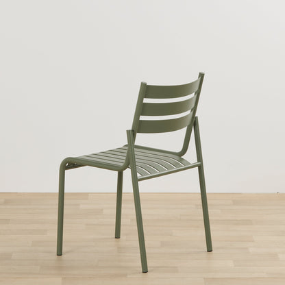 Chaise de salle à manger Santora - Verte