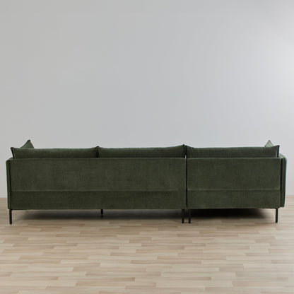 Chaise longue Lugo 3 places gauche - Forêt