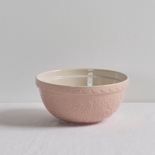 Bol à mélanger Fleurs sauvages - Rose - Moyen