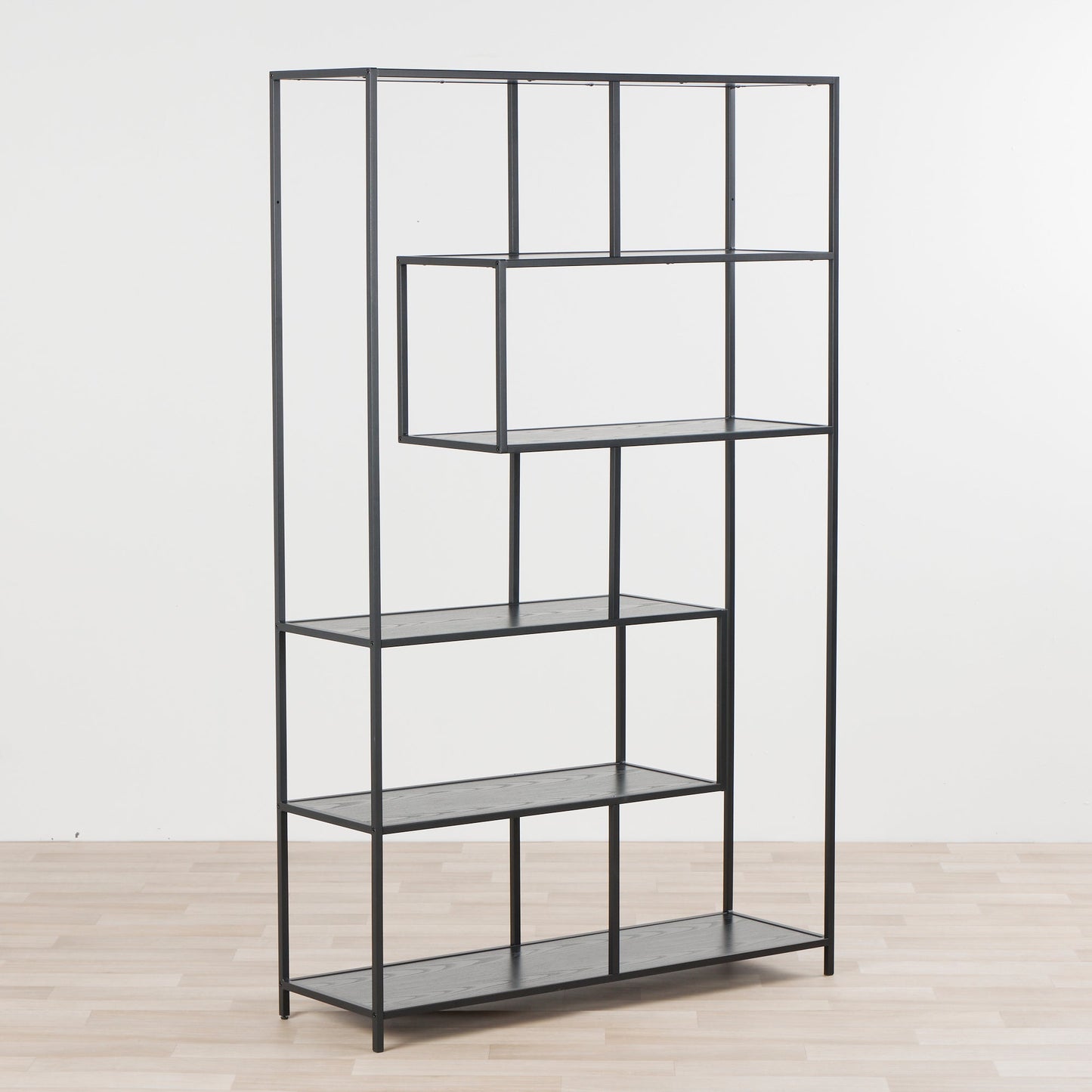 Étagère asymétrique Eliot - Noire - Très grande