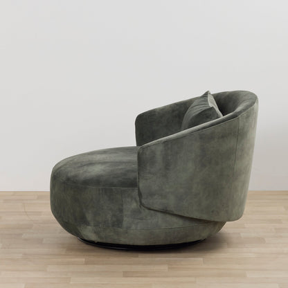 Fauteuil pivotant Lunar - Vert forêt