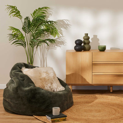 Housse de pouf Kaia - Fougère