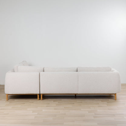 Canapé d'angle Blake 3,5 places - Naturel