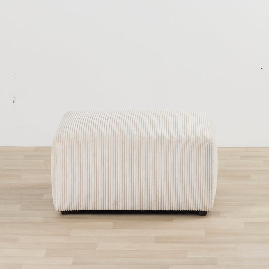 Pouf Finnian - Blanc cassé