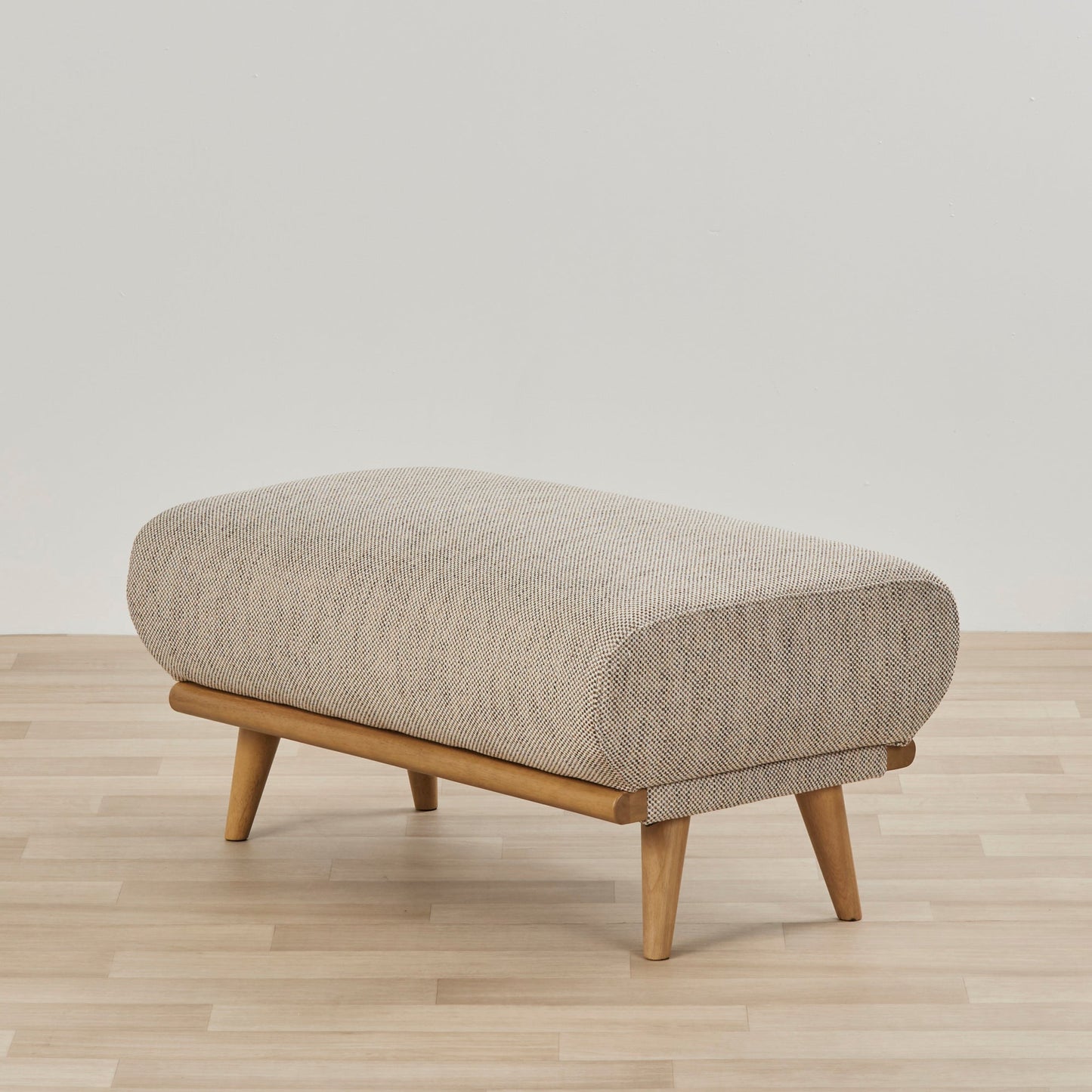 Pouf Montemart - Biscuit/Fumée