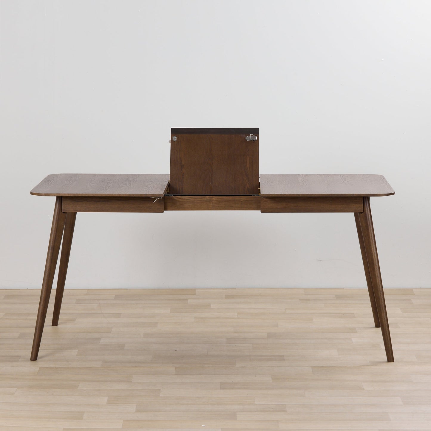 Table de salle à manger en osier - Frêne fumé