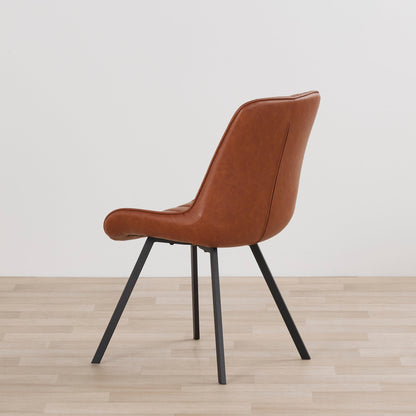 Chaise de salle à manger Tanner - Brandy