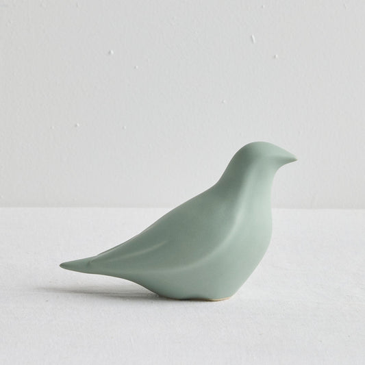 Oiseau perché - Grand - Menthe