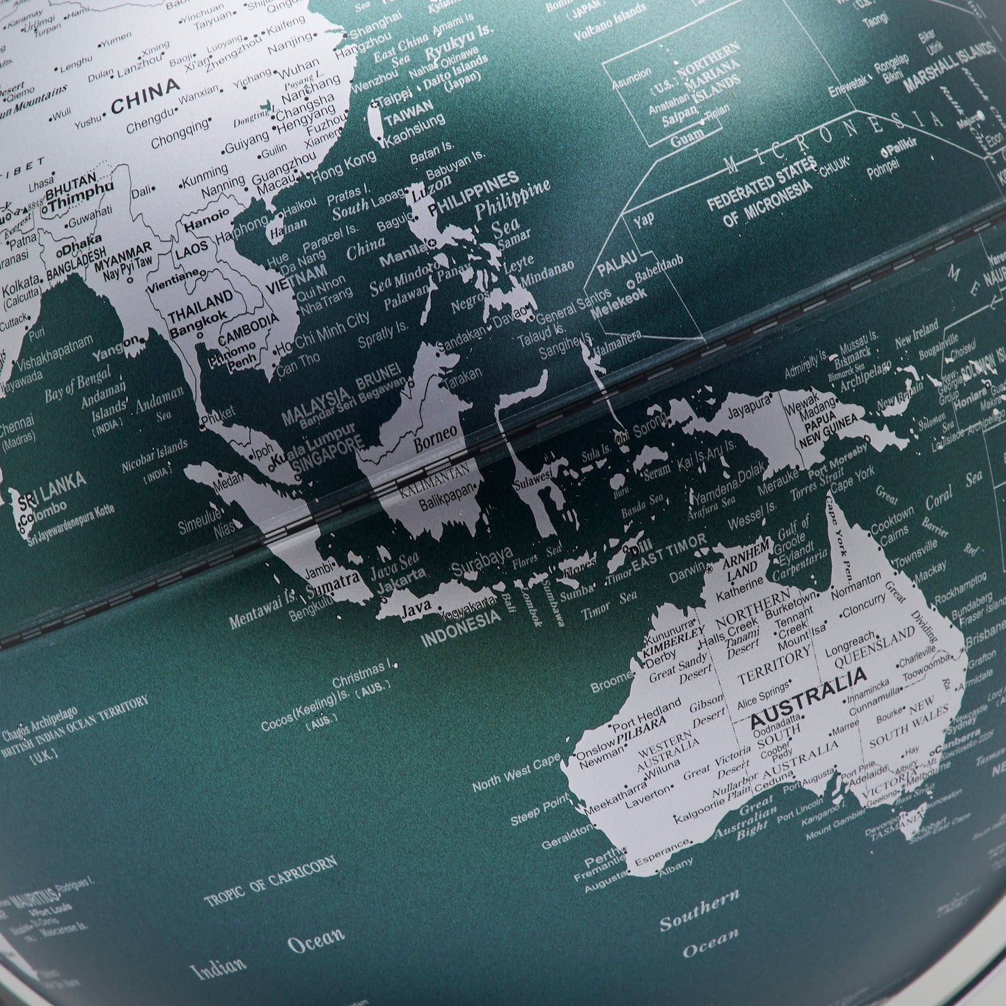 Terra Globe - Vert/Argent