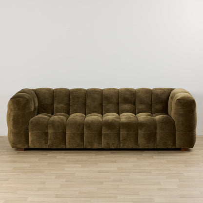 Canapé 3 places Tiber - Vert olive