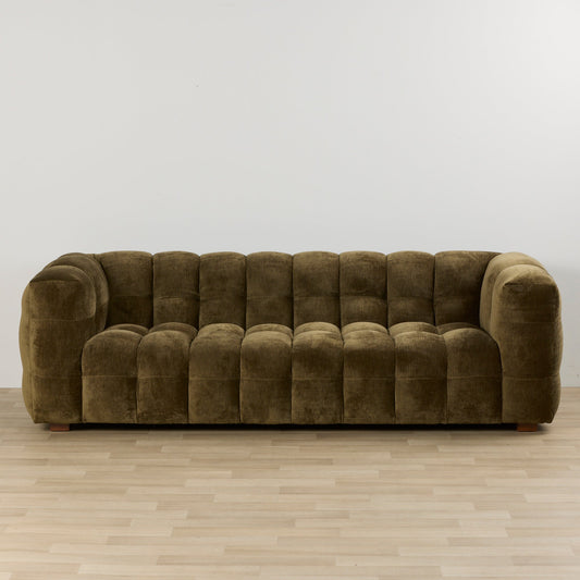 Canapé 3 places Tiber - Vert olive