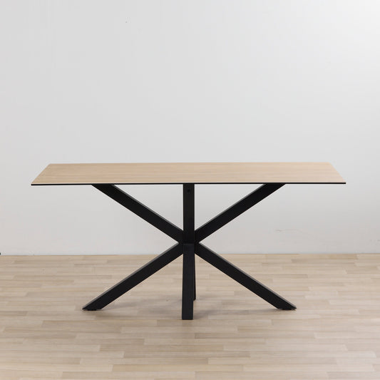 Table de salle à manger Larcom - 90 x 160 cm - Céramique