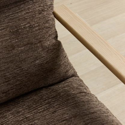 Fauteuil Pallini - Chocolat