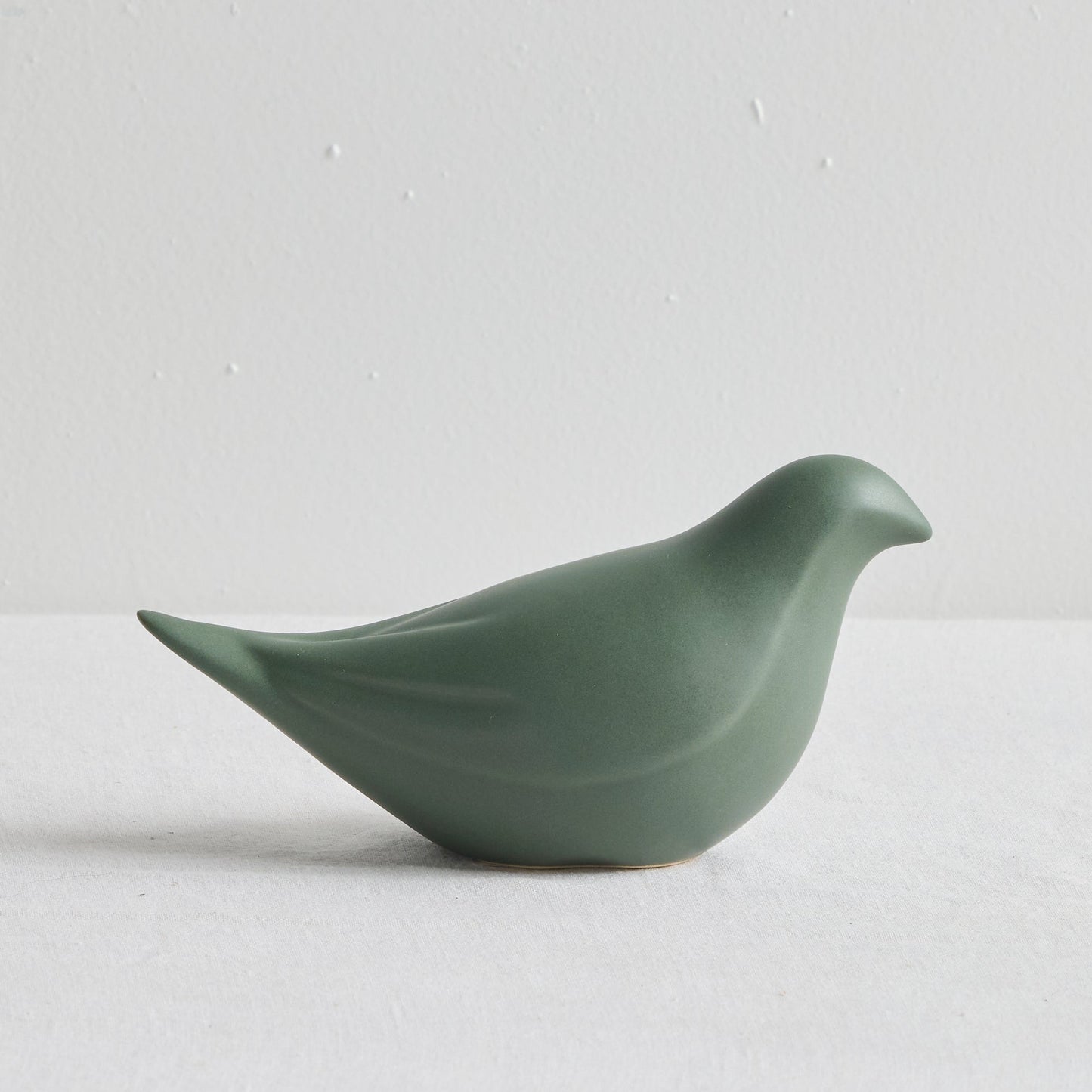 Oiseau perché - Petit - Vert foncé