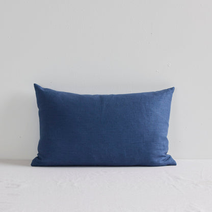 Coussin en lin Jasper - Océan - 30 x 50