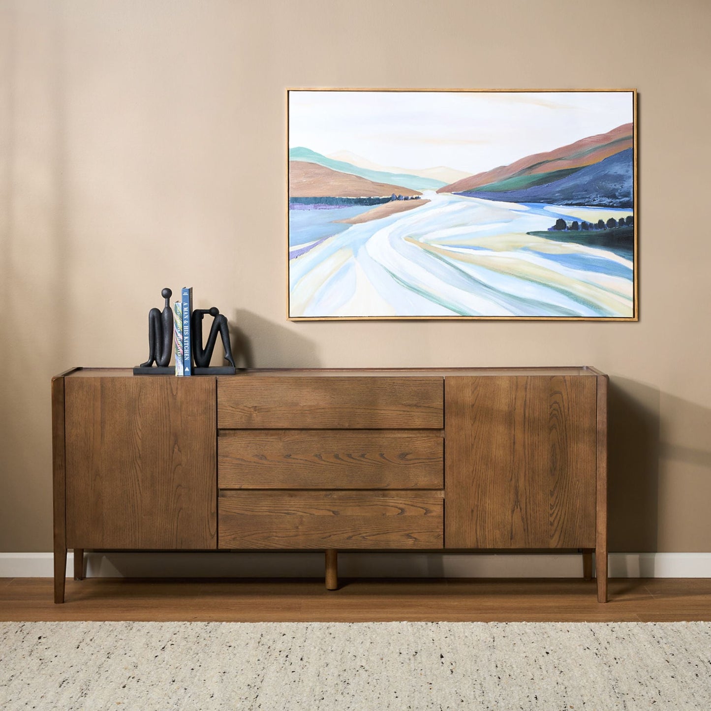 Buffet Ella - Frêne fumé