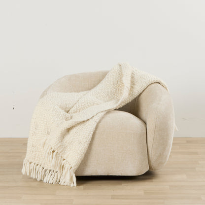 Plaid Aura Weave - Ivoire