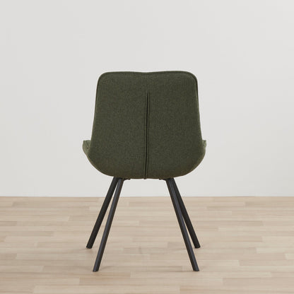 Chaise de salle à manger Tanner - Verte