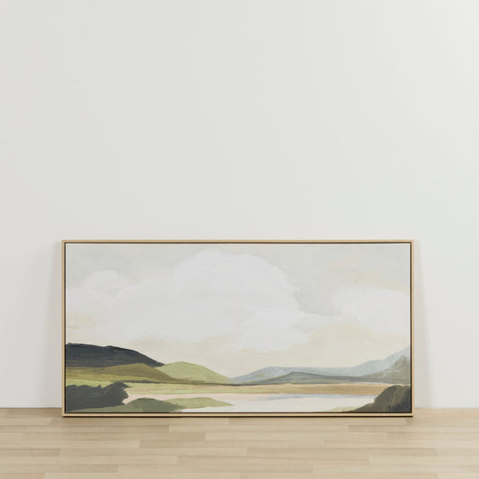 Œuvre d'art Nuage sur les collines