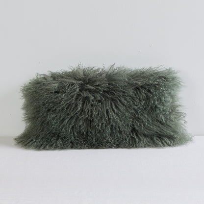 Coussin Lambie - Olive - 25x50cm