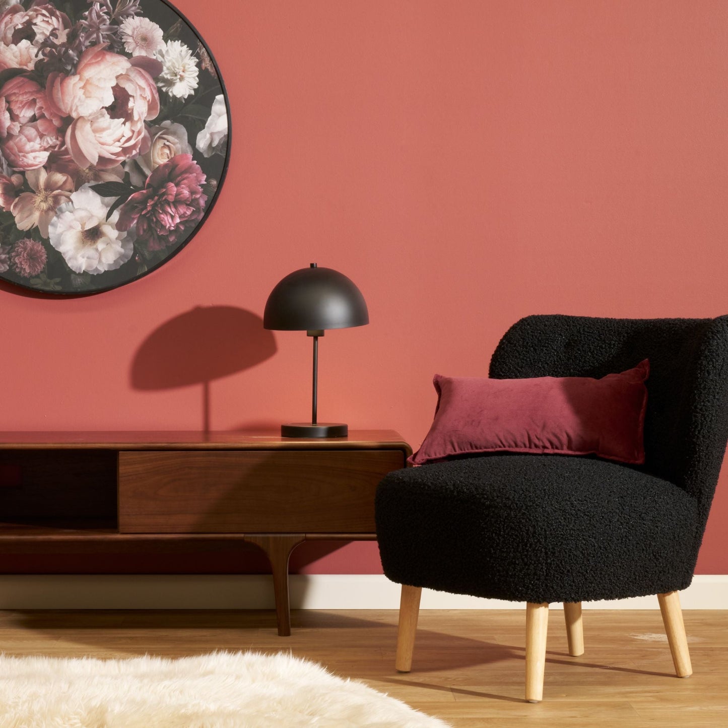 Lampe de table Orion - Noire - 42 cm