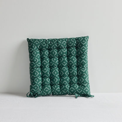 Coussin de chaise d'extérieur Tyler - 40 x 40 cm - Motif vert