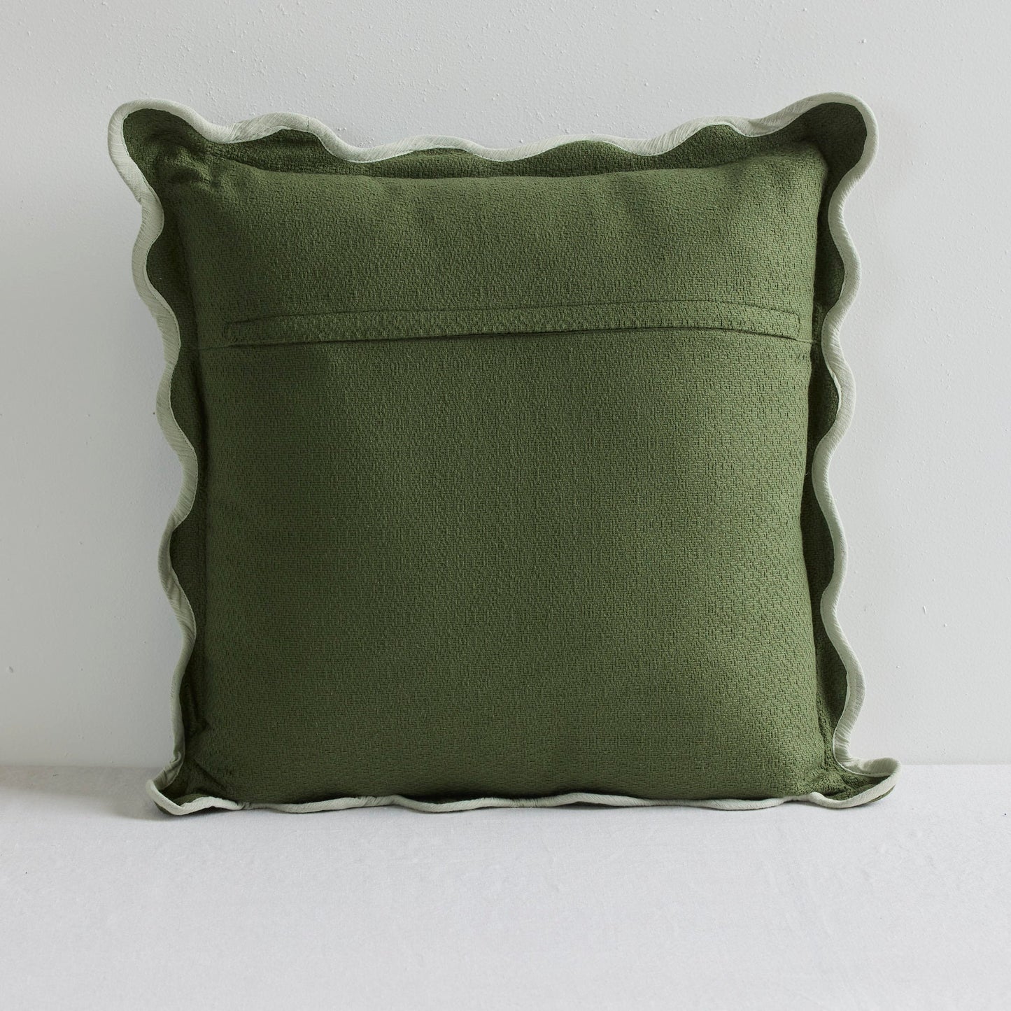 Coussin perle - Vert moyen/Menthe - 50x50cm