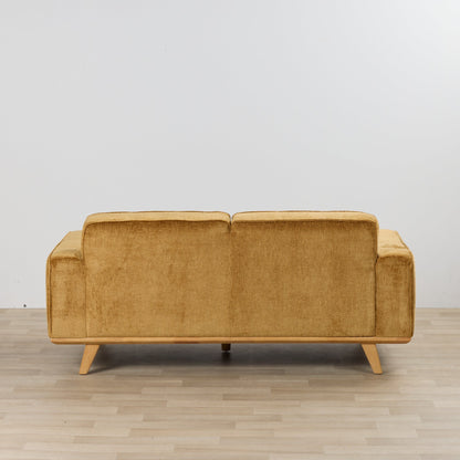 Canapé 2 places Lloyd - Or vieilli