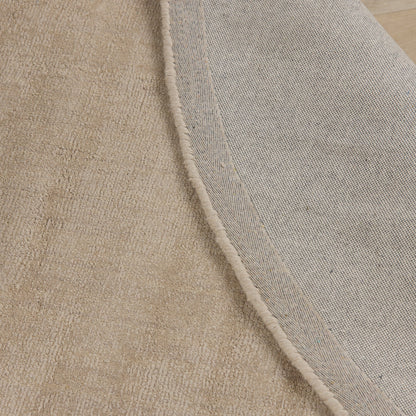 Tapis rond en laine Axel - Sable - 220 cm