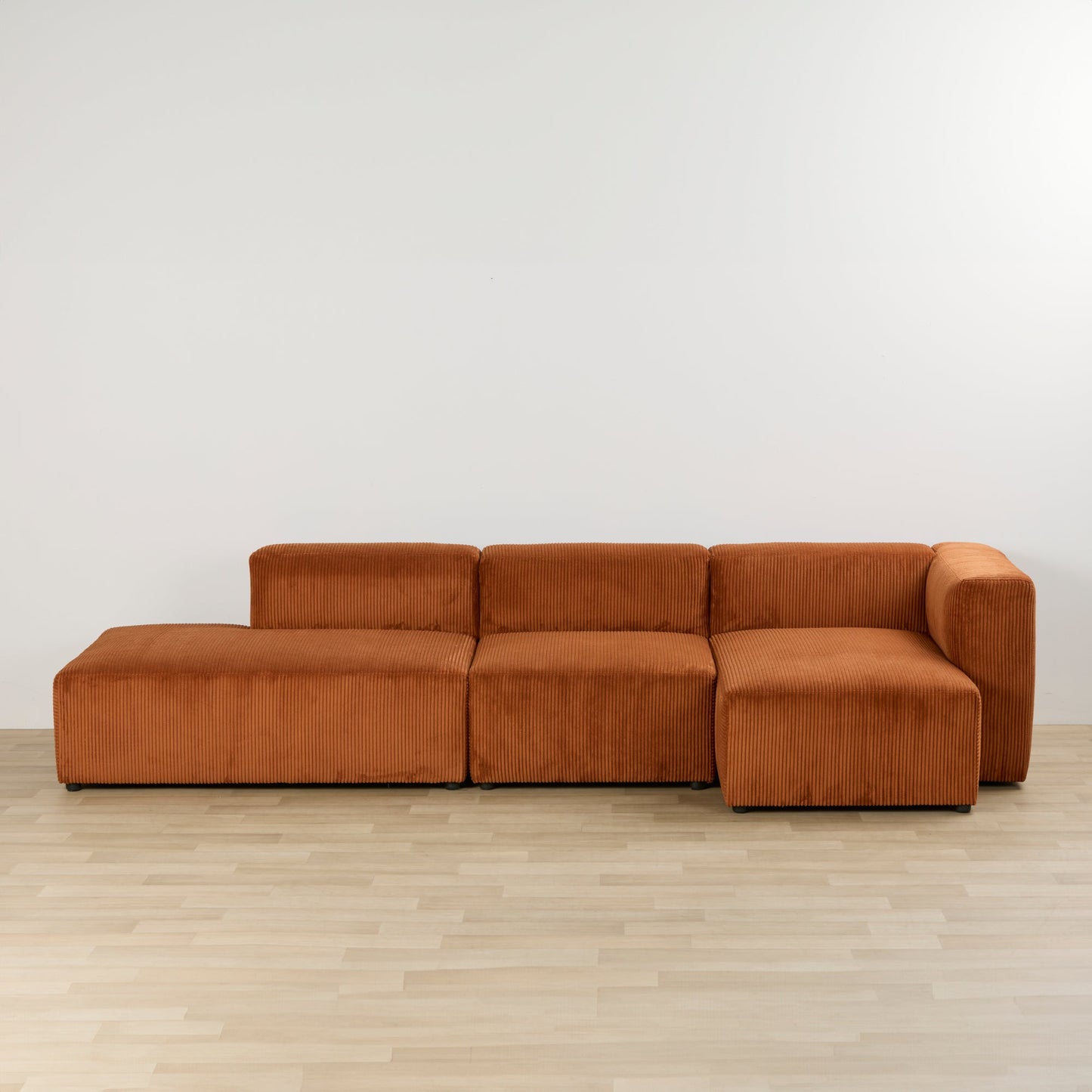 Finnian 1 place sans accoudoirs - Orange brûlé