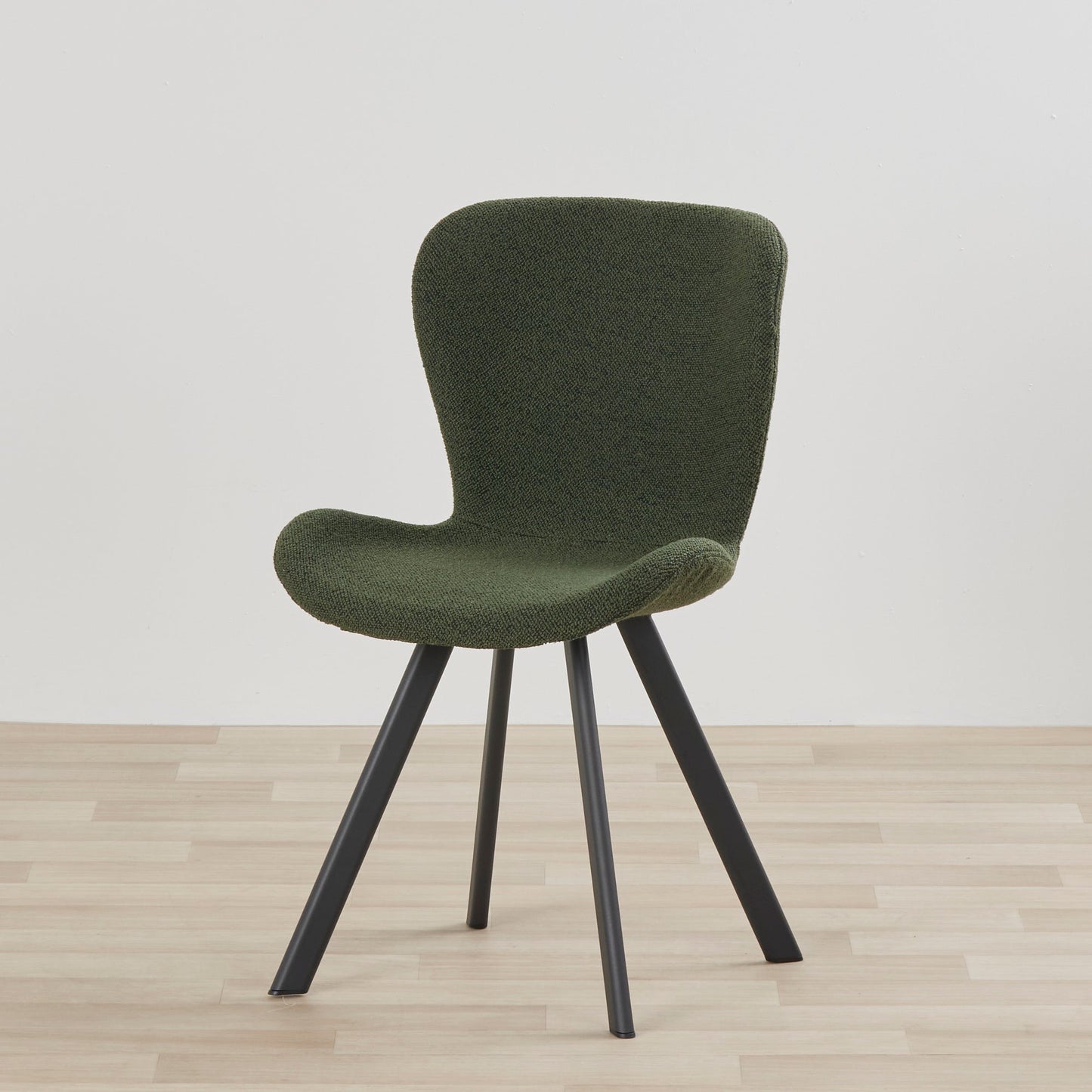 Chaise de salle à manger Sala - Noir/Vert