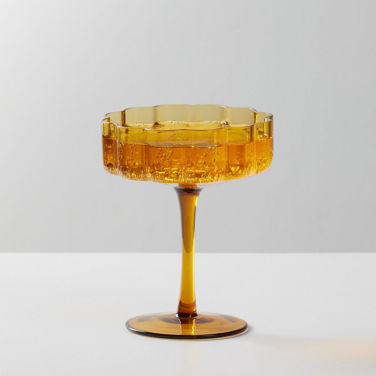 Verre à cocktail Ripples - Ambre clair