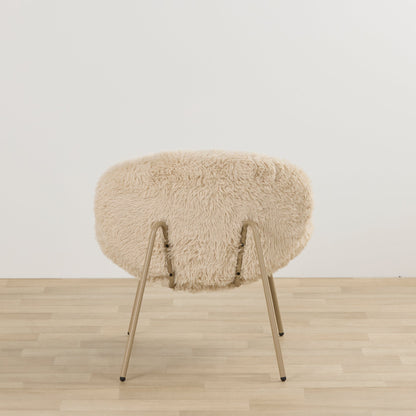 Fauteuil d'appoint Fuzzle - Naturel