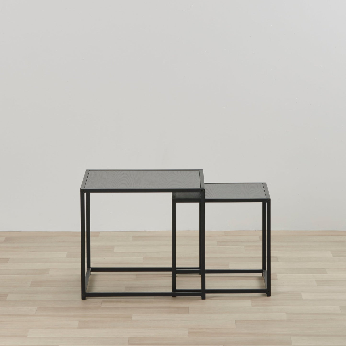 Tables gigognes Eliot - Noires - Lot de 2