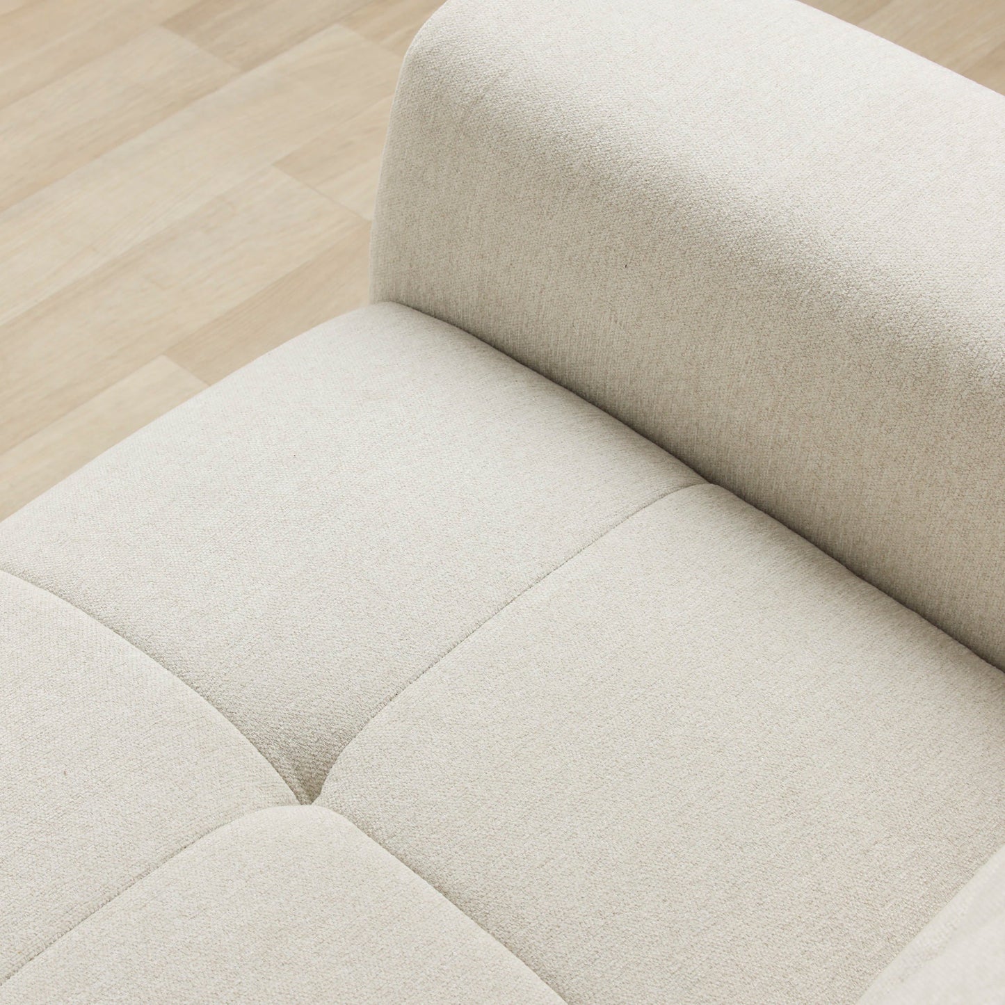 Chaise longue 3 places Coban - Beige