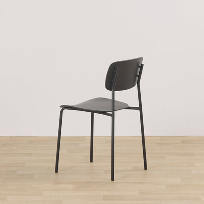 Chaise de salle à manger Vincent - Noire