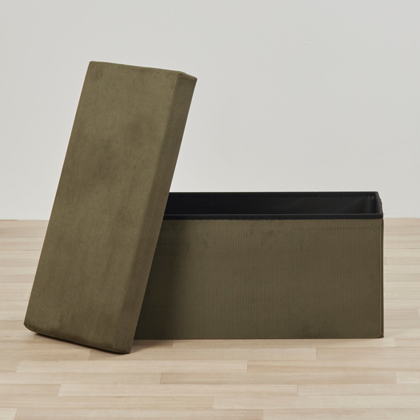 Pouf Foldit - Grand - Vert olive